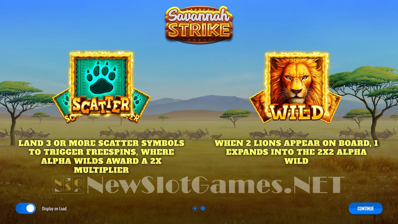 Savannah Strike Slot Demo Image
