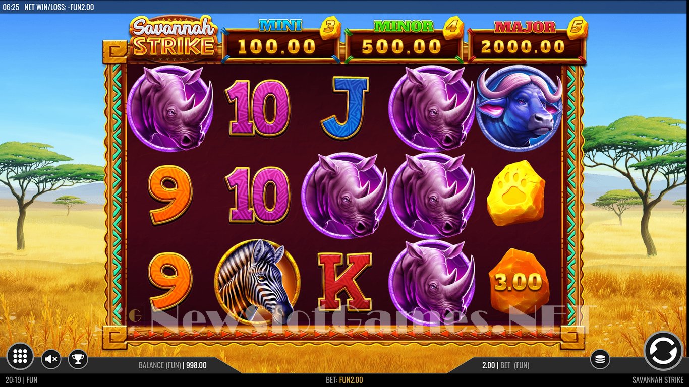 Savannah Strike Slot Slot Image in Demo - pic. 2
