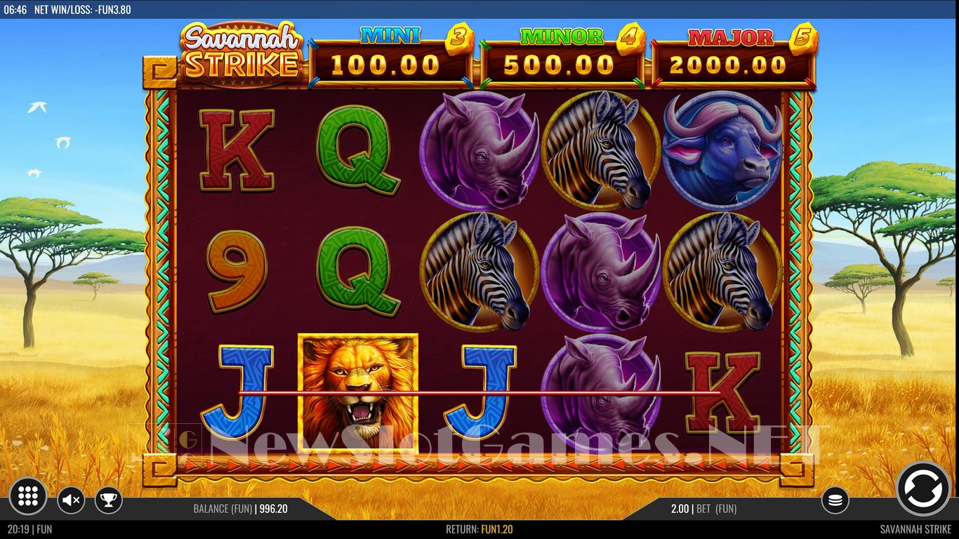 Savannah Strike Slot Slot Image in Demo - pic. 4