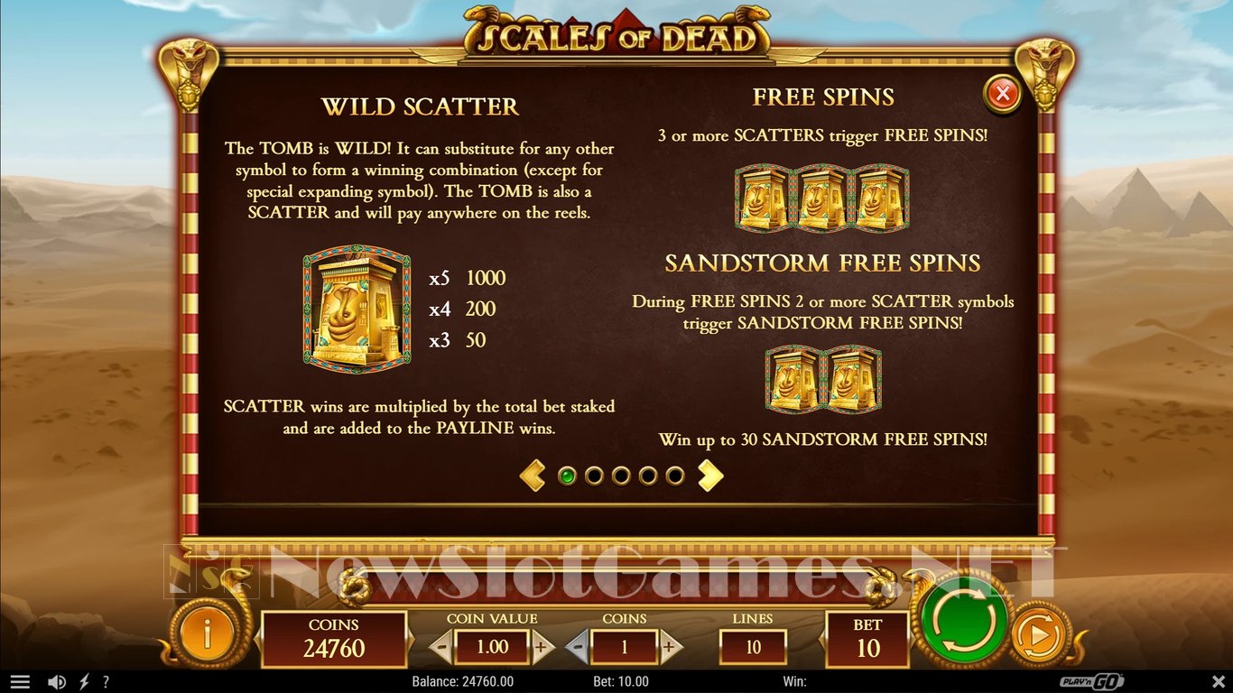 Scales of Dead Slot Slot Image in Demo - pic. 7