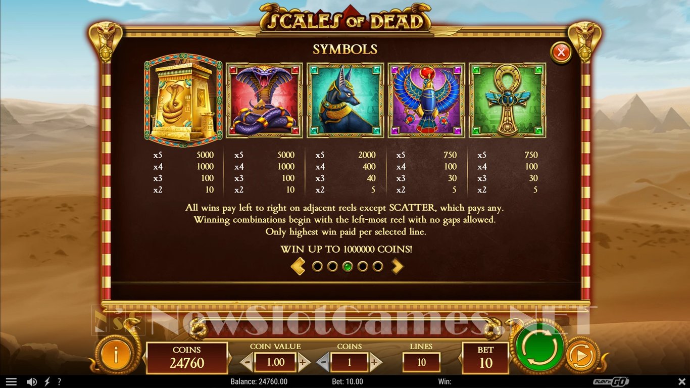 Scales of Dead Slot Slot Image in Demo - pic. 9