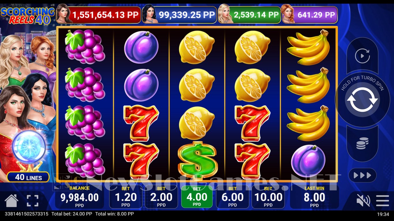 Scorching Reels 40 Slot Slot Image in Demo - pic. 3