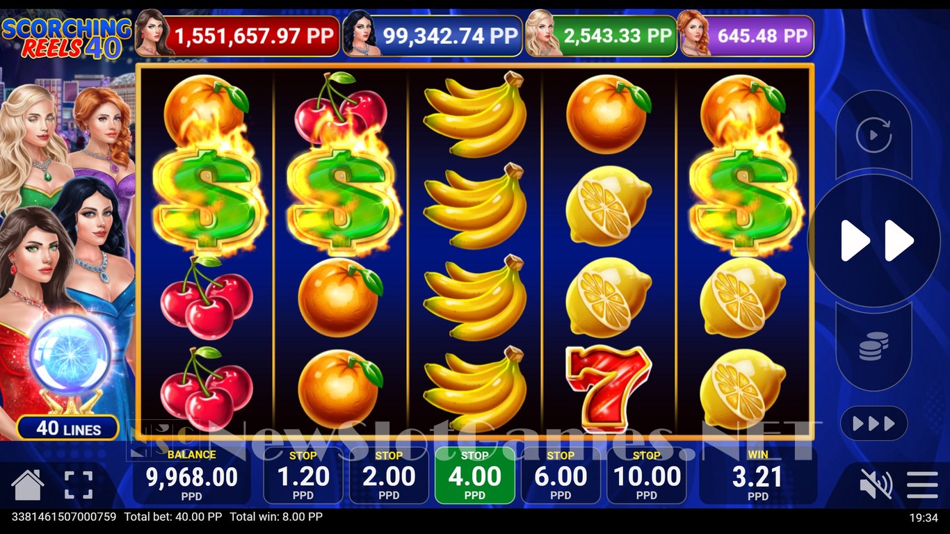 Scorching Reels 40 Slot Slot Image in Demo - pic. 4