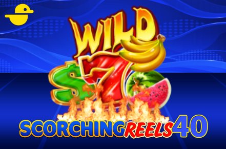 Scorching Reels 40 Slot Logo