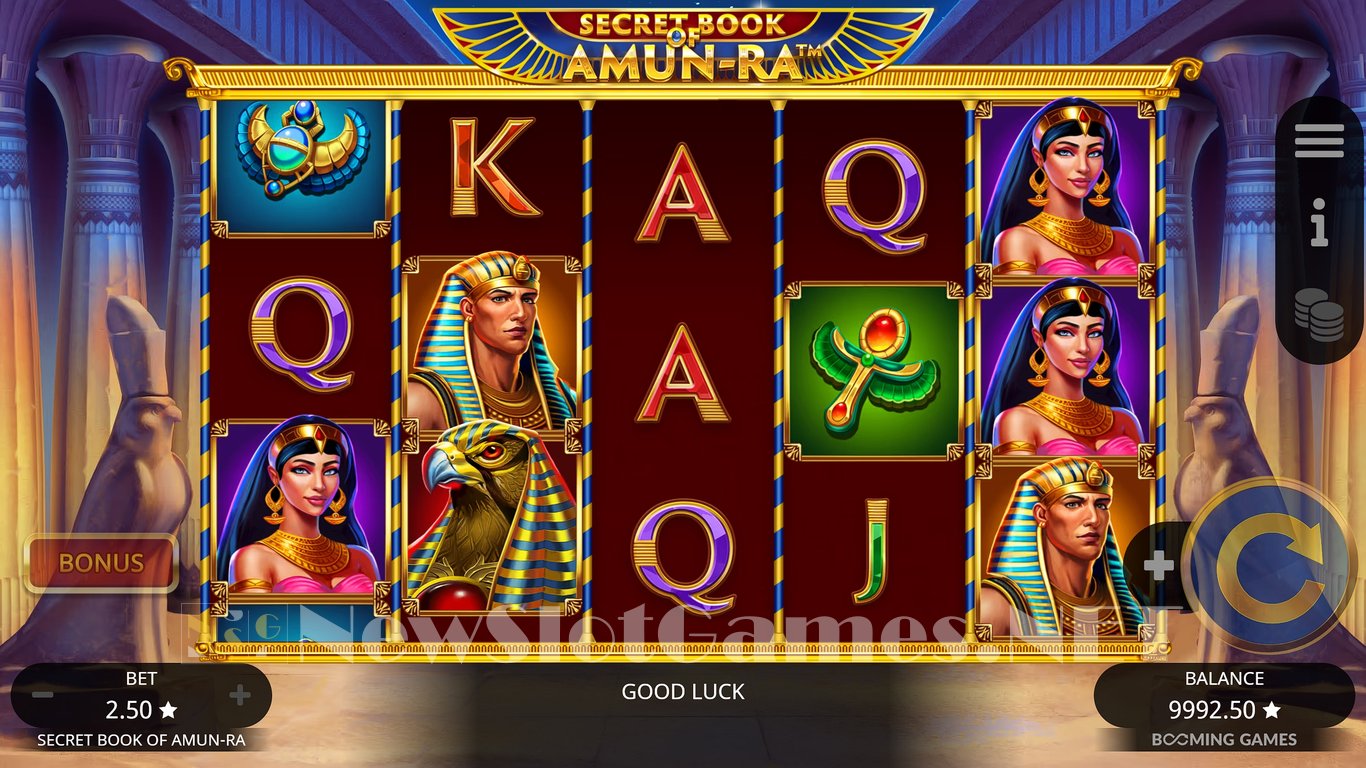 Secret Book of Amun Ra Slot Slot Image in Demo - pic. 3