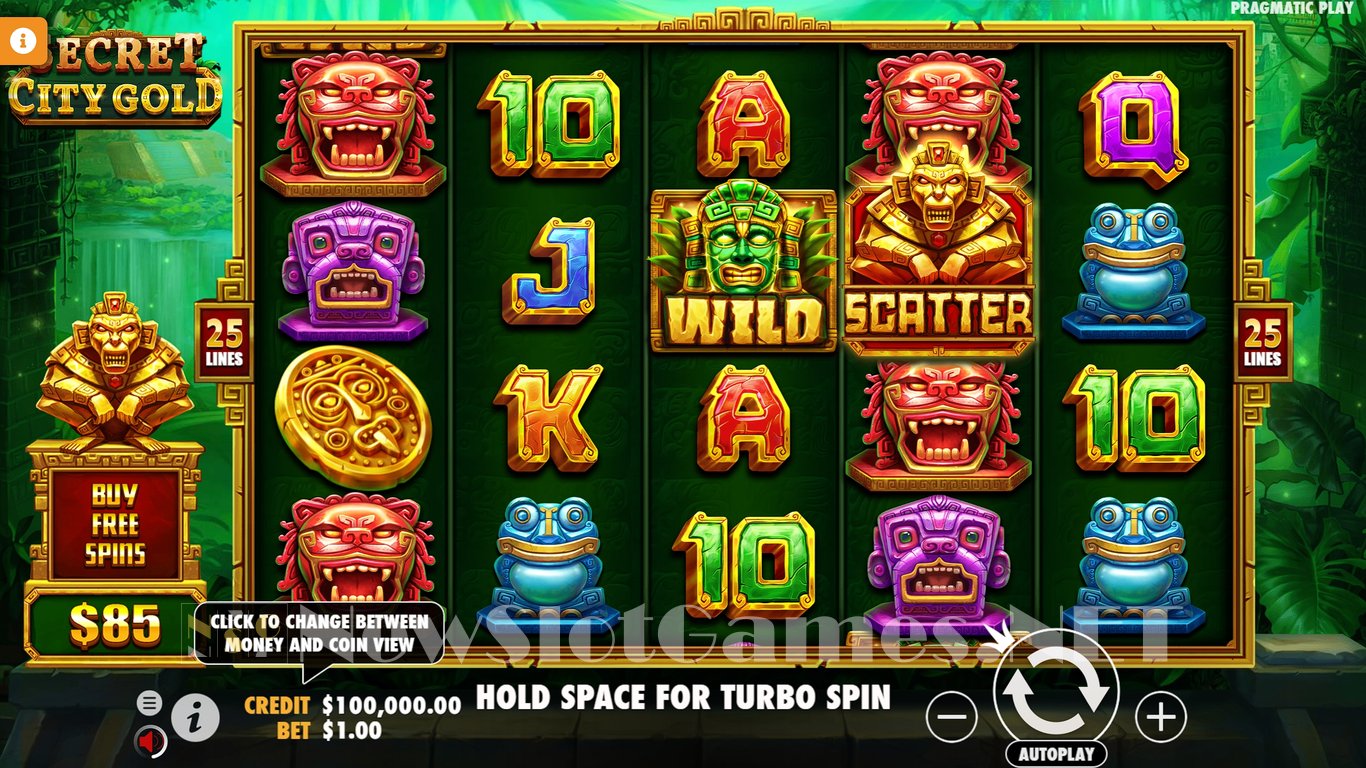 Secret City Gold Slot Demo Image