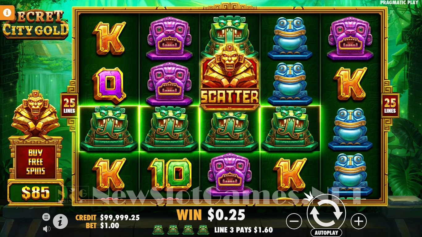 Secret City Gold Slot Slot Image in Demo - pic. 2