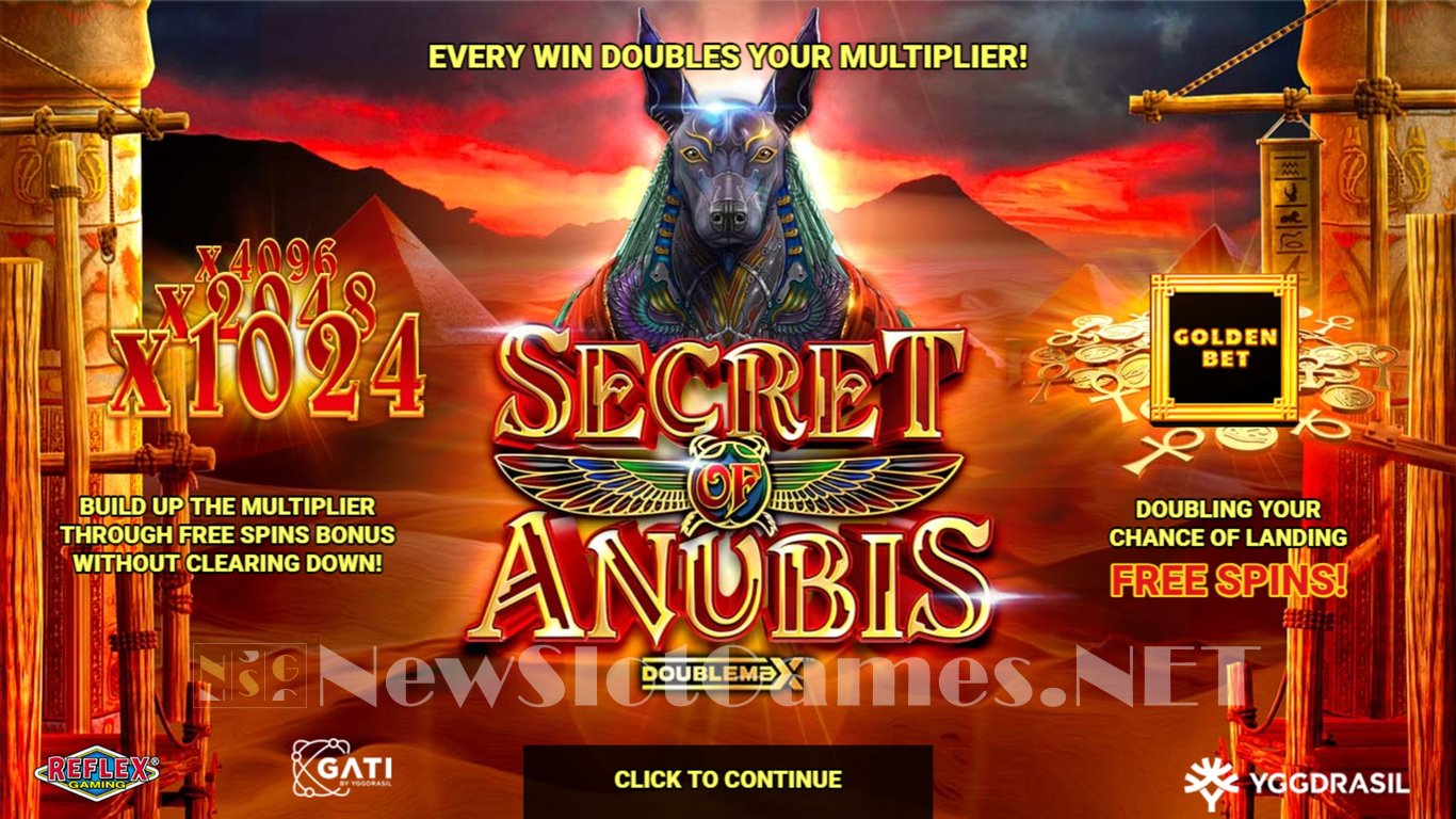Secret of Anubis Doublemax Slot Demo Image