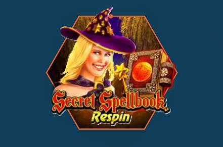 Secret Spellbook Re-Spin Slot Logo