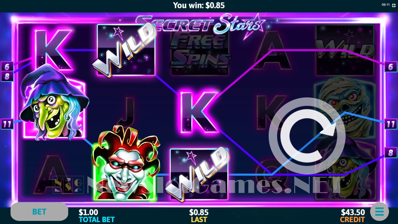 Secret Stars Slot Slot Image in Demo - pic. 3