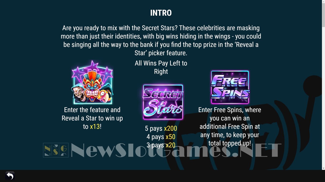 Secret Stars Slot Slot Image in Demo - pic. 4