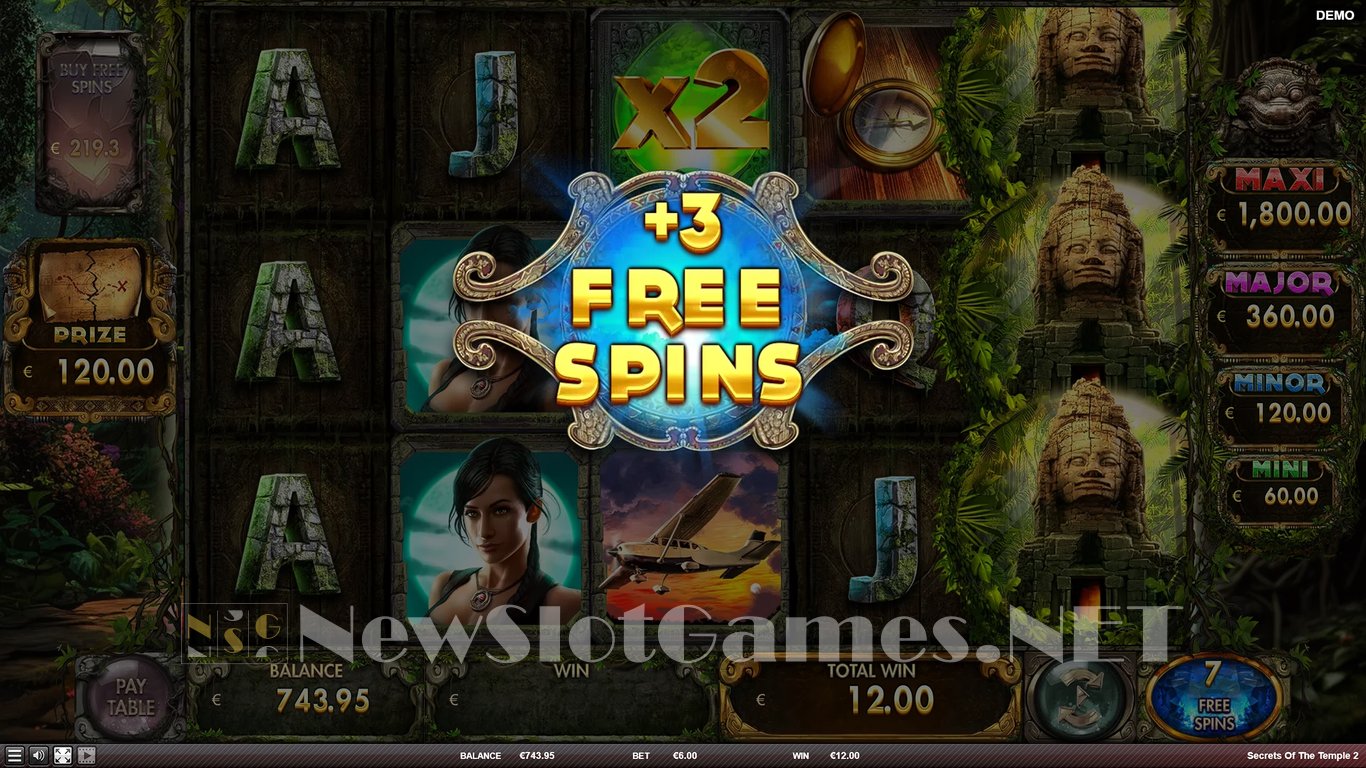 Secrets of the Temple 2 Slot Slot Image in Demo - pic. 12