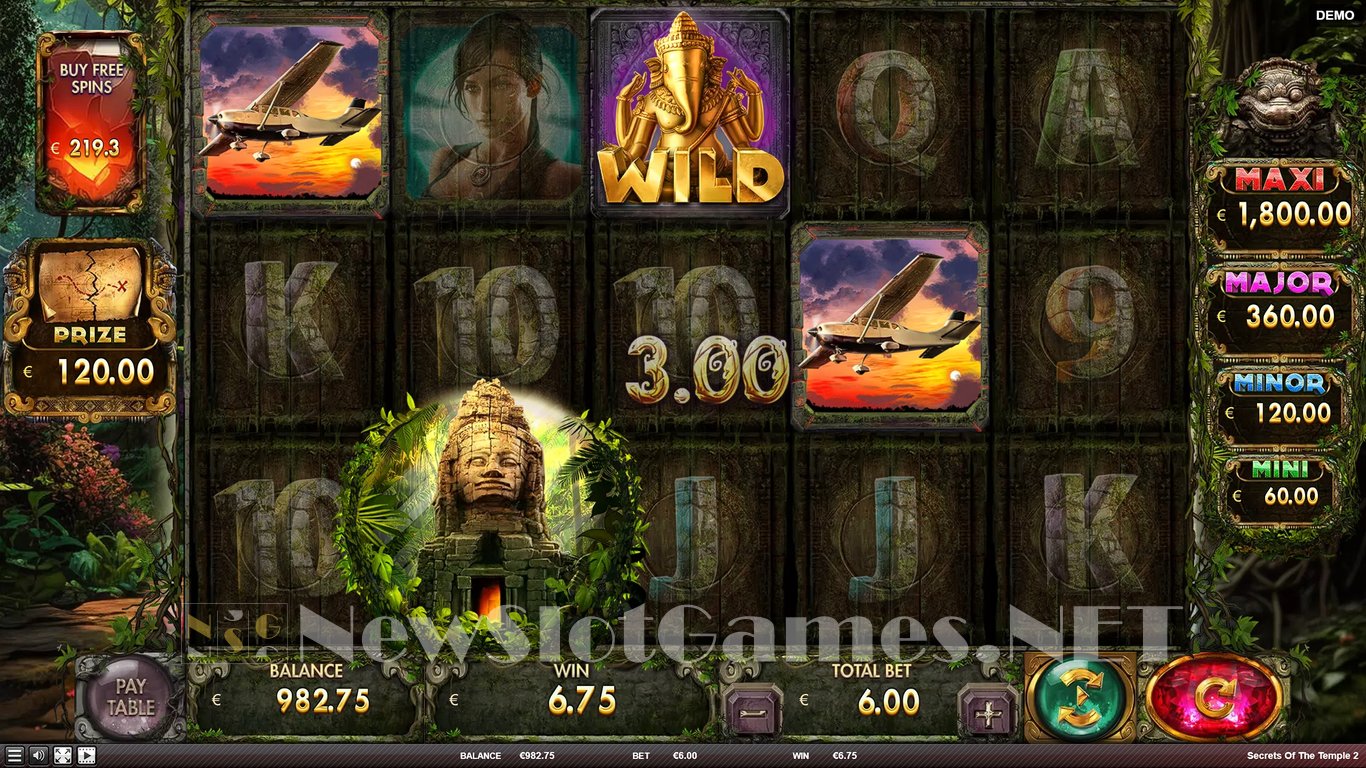 Secrets of the Temple 2 Slot Slot Image in Demo - pic. 4