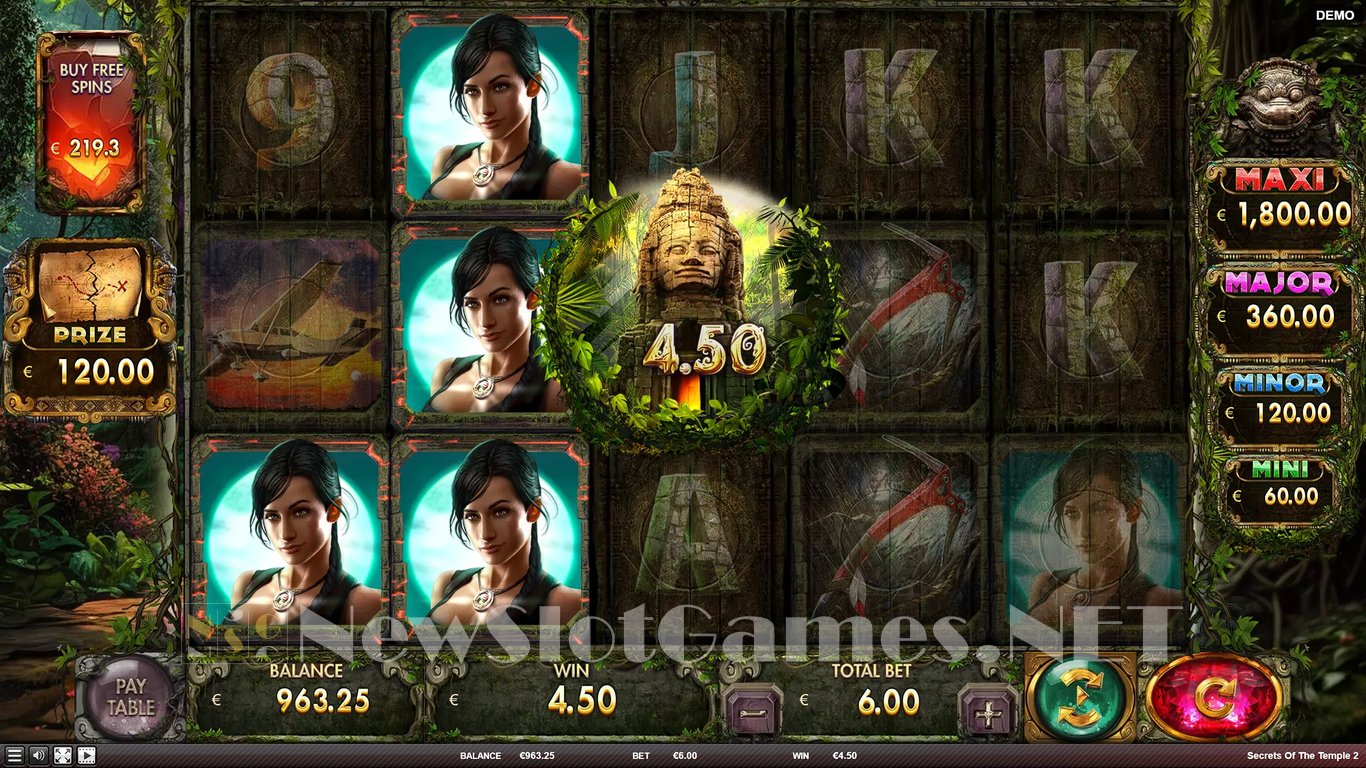 Secrets of the Temple 2 Slot Slot Image in Demo - pic. 5