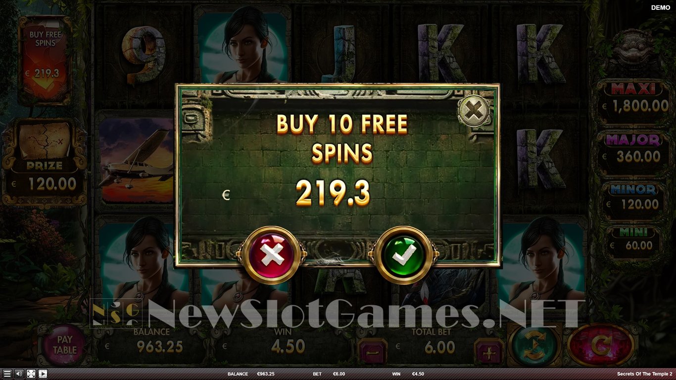 Secrets of the Temple 2 Slot Slot Image in Demo - pic. 8