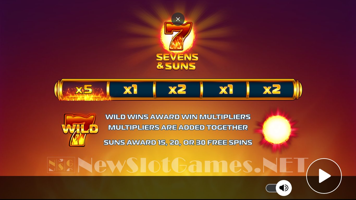 Seven & Suns Slot Demo Image