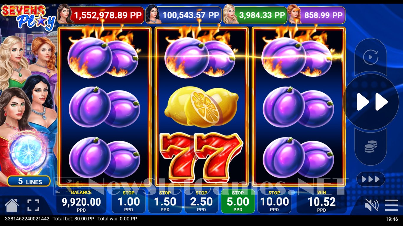 Sevens Play Slot Slot Image in Demo - pic. 3