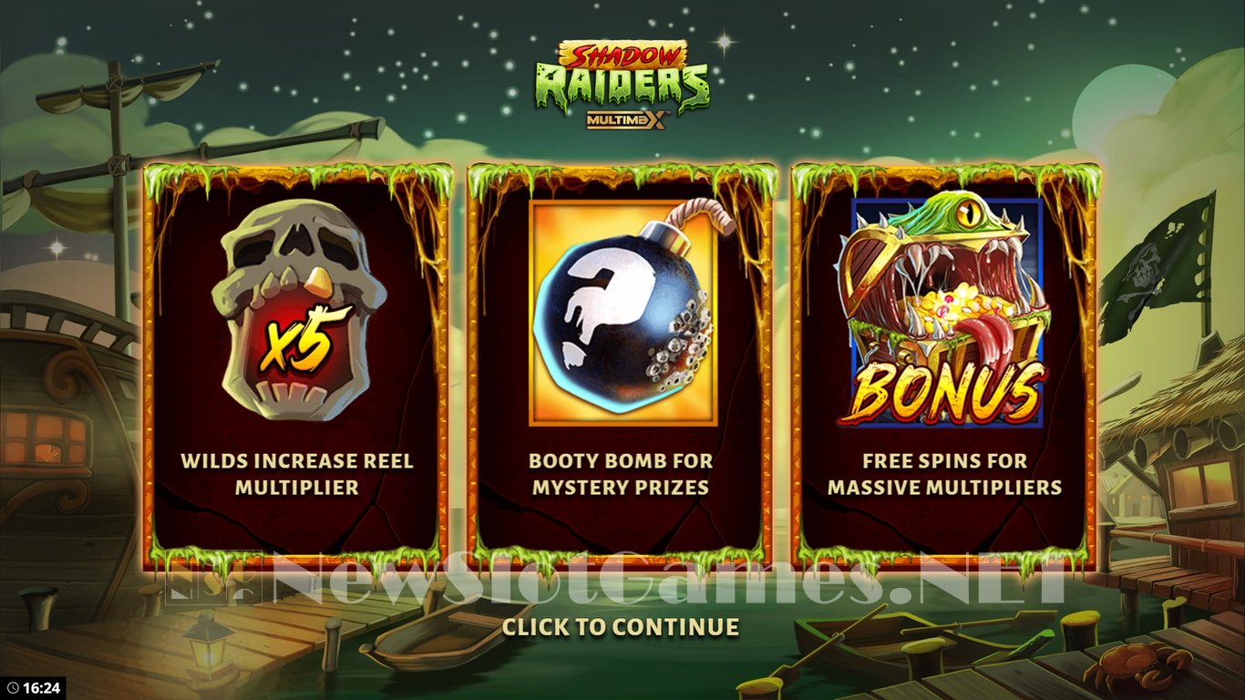 Shadow Raiders MultiMax Slot Demo Image