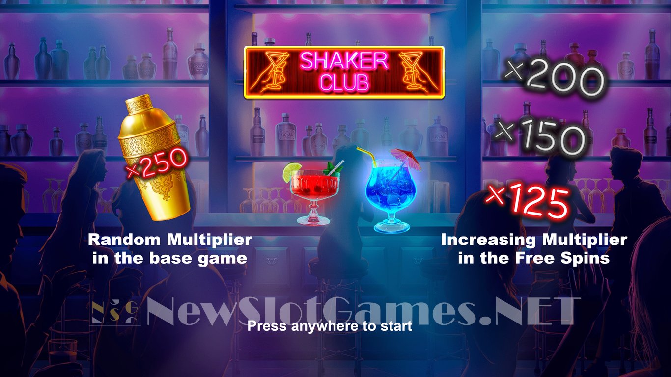 Shaker Club Slot Demo Image