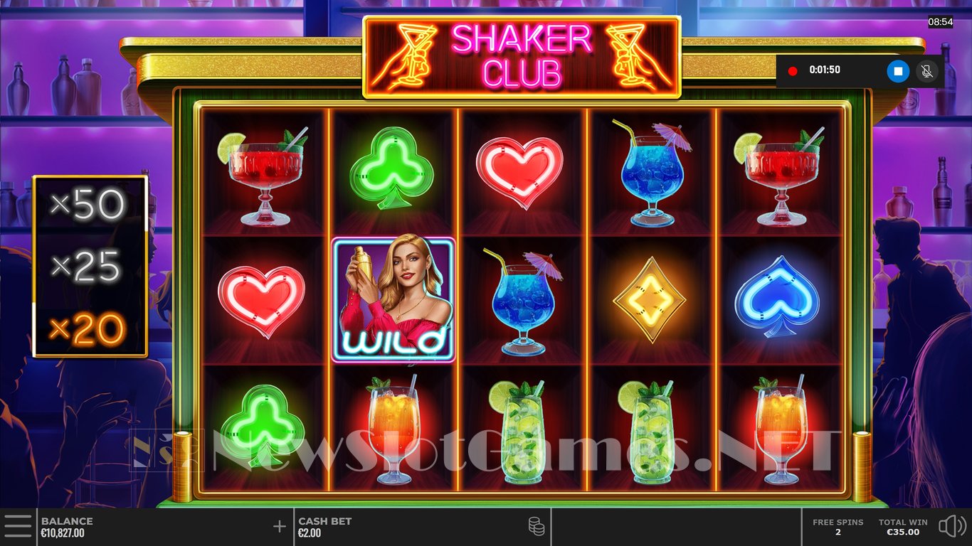 Shaker Club Slot Slot Image in Demo - pic. 10
