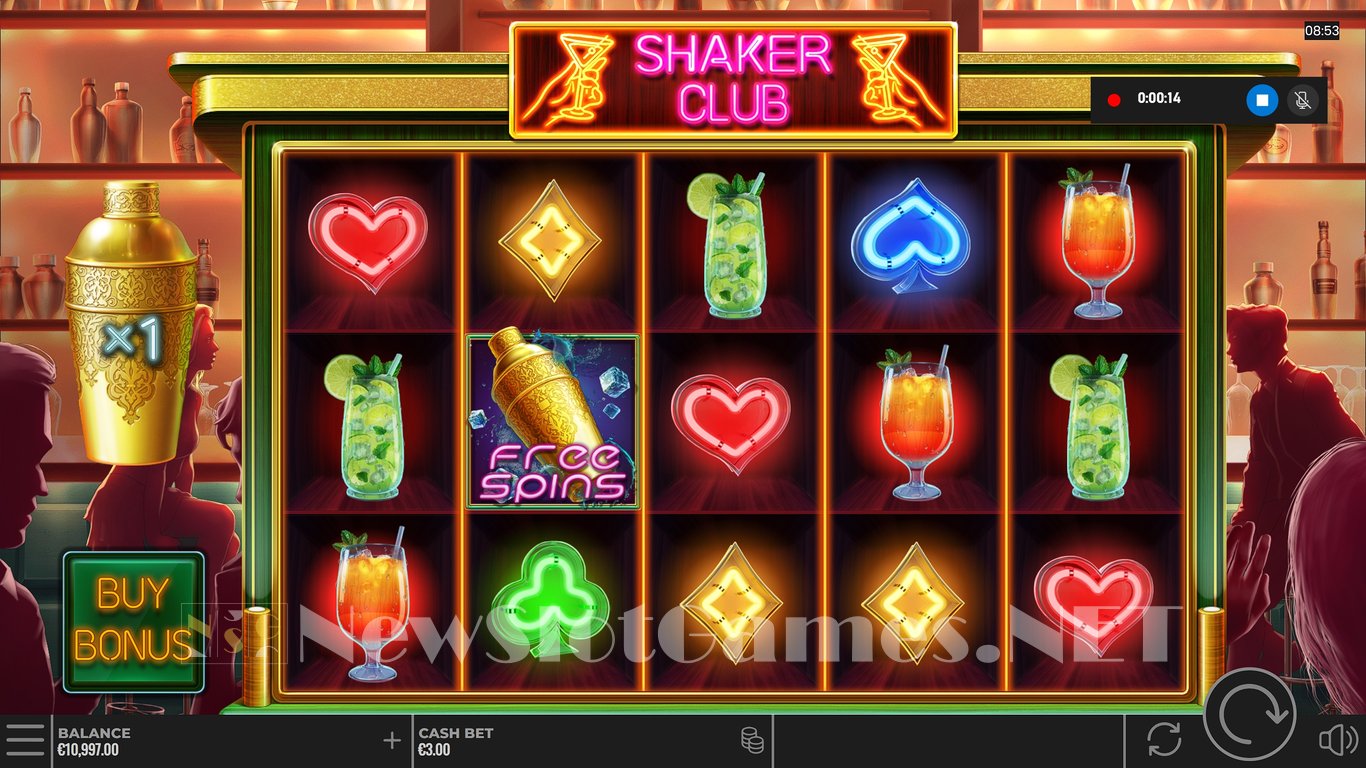 Shaker Club Slot Slot Image in Demo - pic. 2