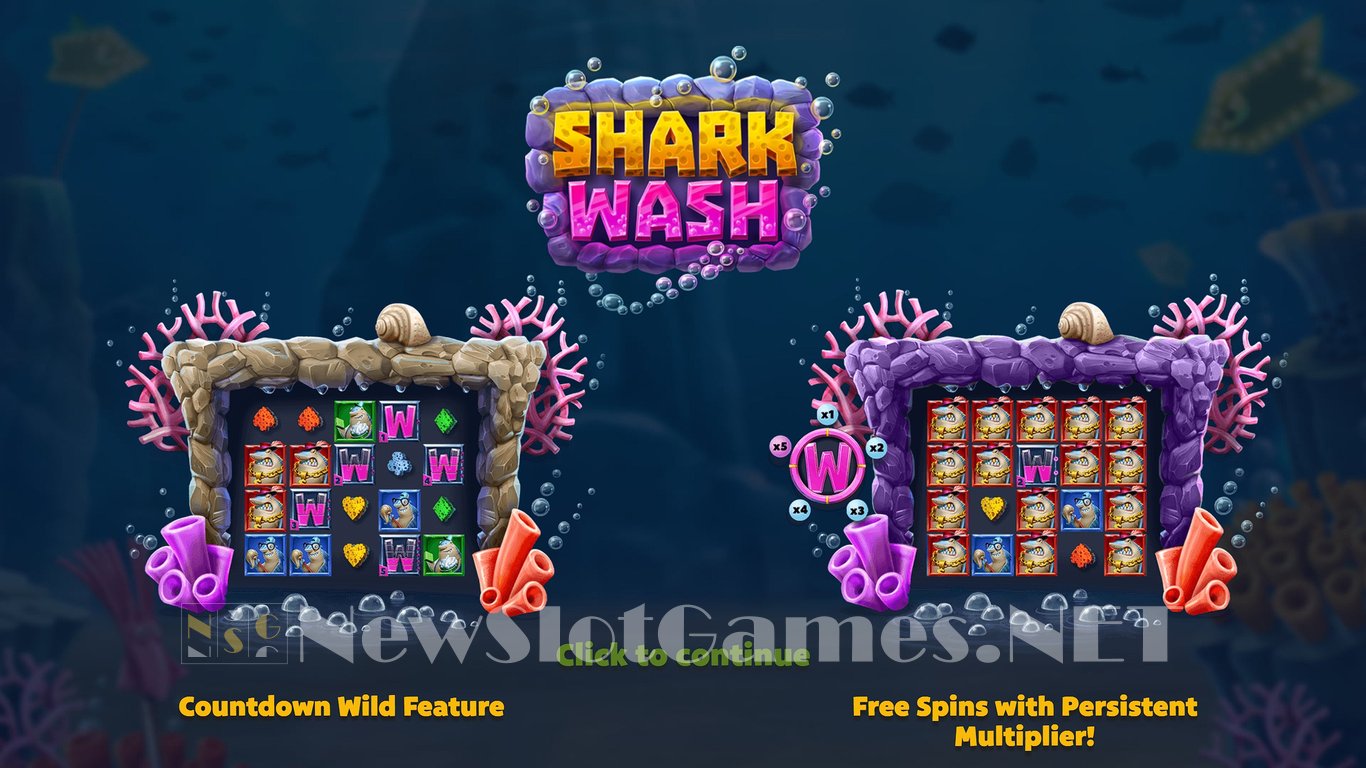 Shark Wash Slot Demo Image