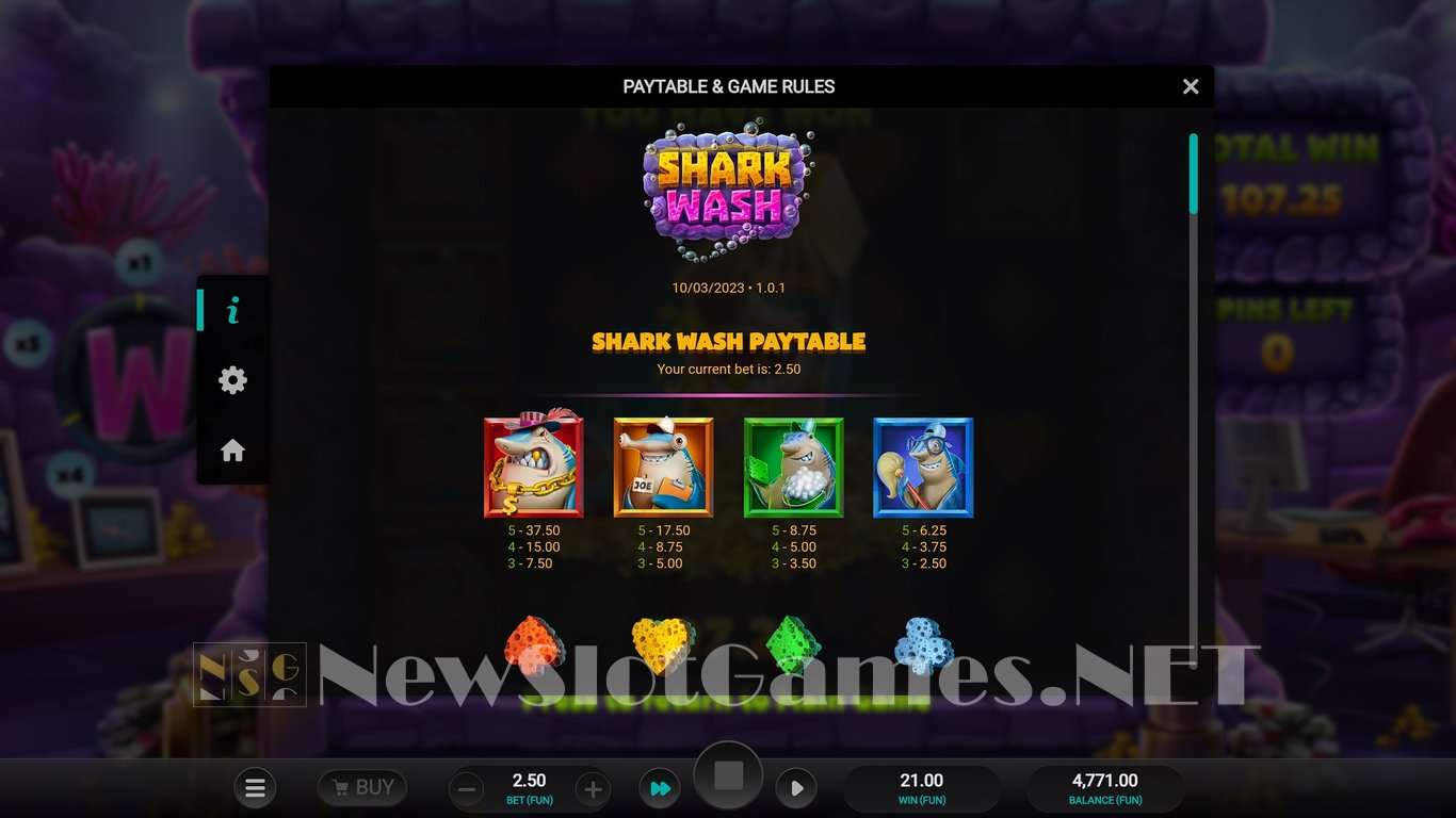 Shark Wash Slot Slot Image in Demo - pic. 14