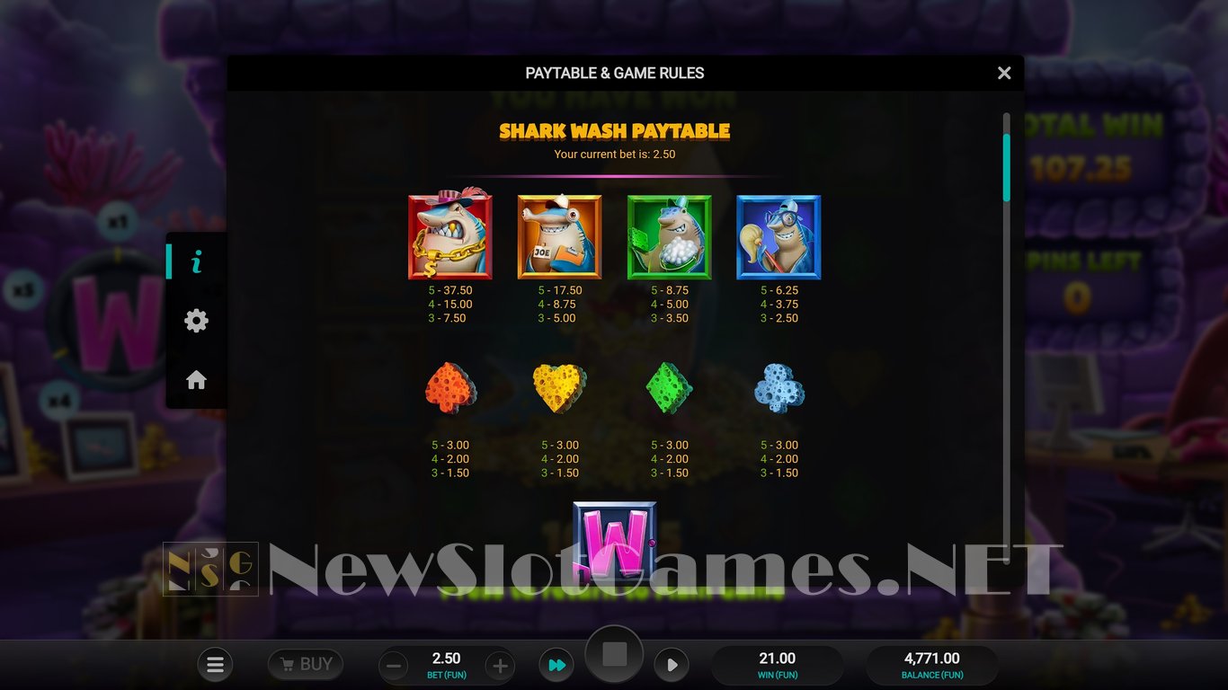 Shark Wash Slot Slot Image in Demo - pic. 15