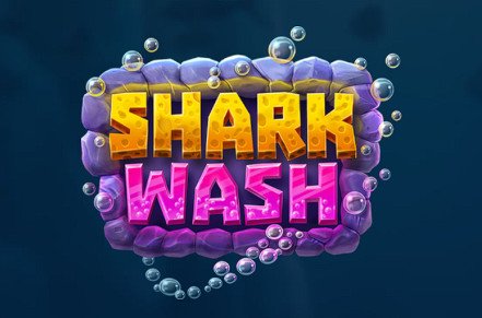 Shark Wash Slot Logo