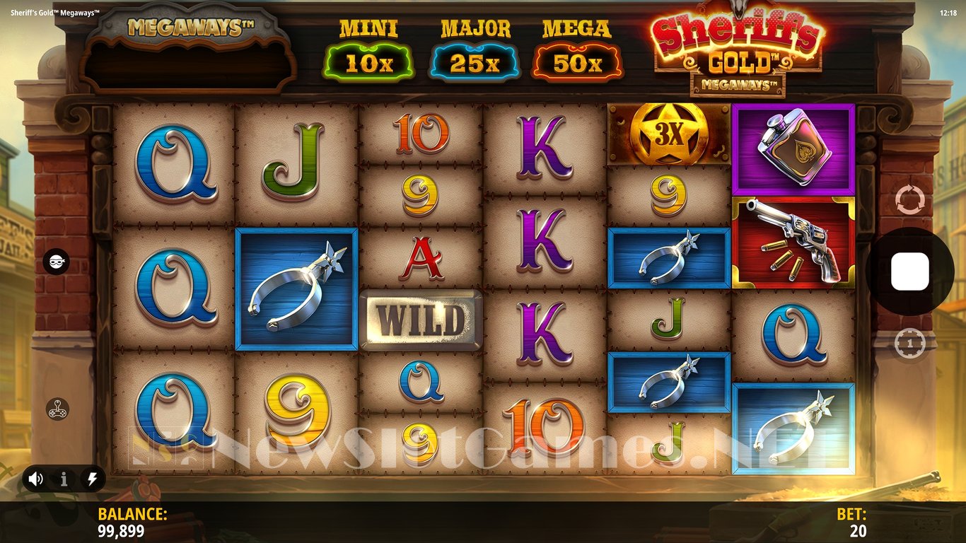 Sheriffs Gold Megaways Slot Slot Image in Demo - pic. 10