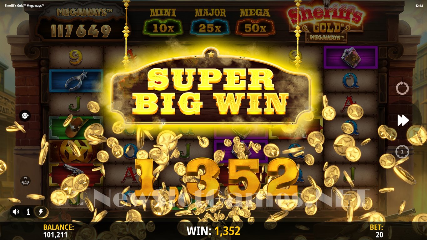 Sheriffs Gold Megaways Slot Slot Image in Demo - pic. 12