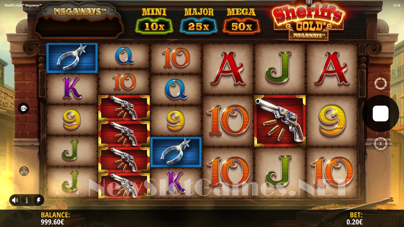 Sheriffs Gold Megaways Slot Slot Image in Demo - pic. 2