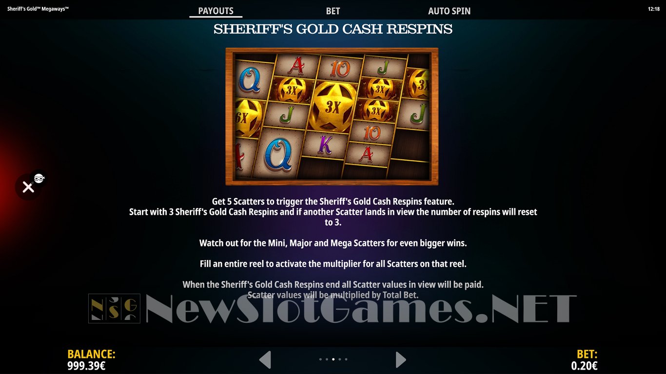 Sheriffs Gold Megaways Slot Slot Image in Demo - pic. 8