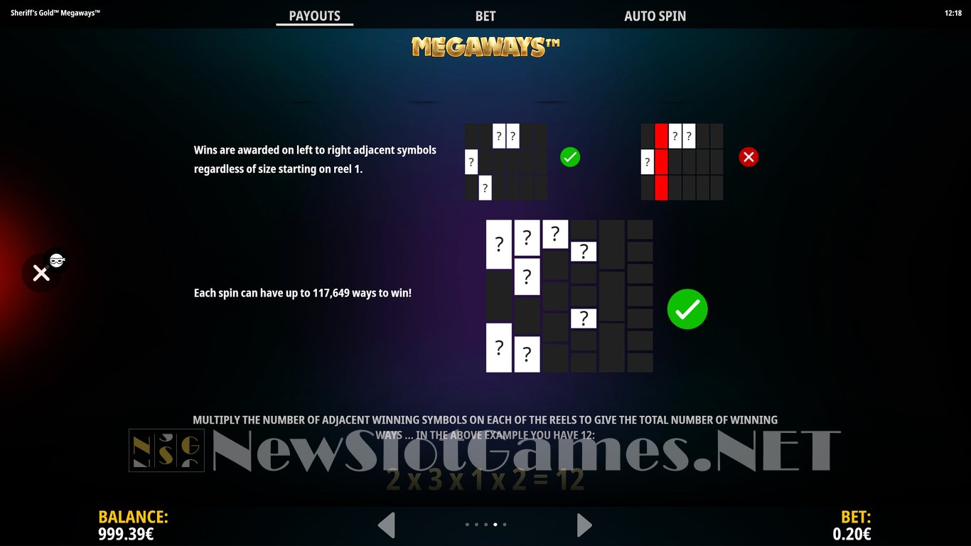 Sheriffs Gold Megaways Slot Slot Image in Demo - pic. 9