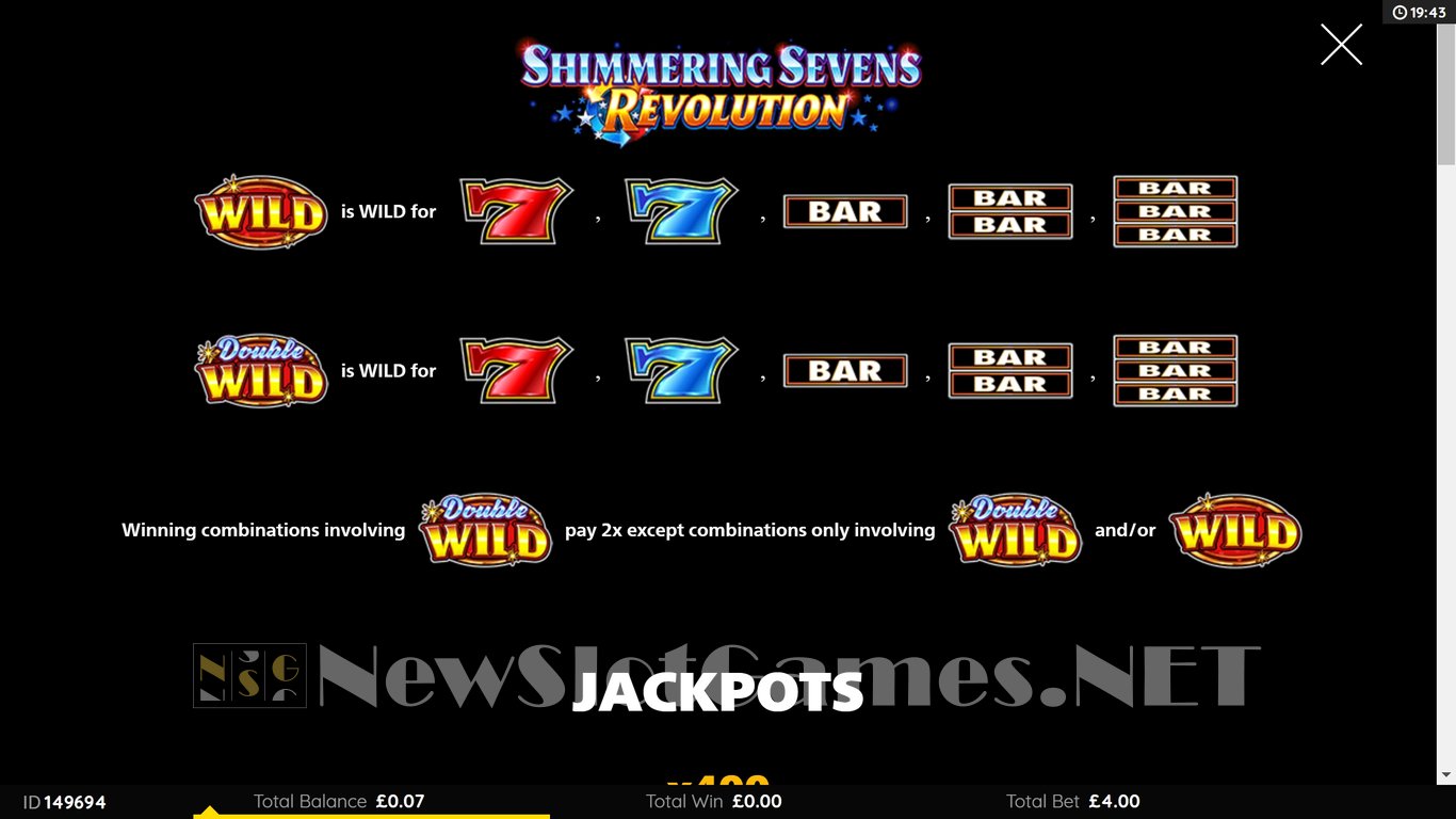 Shimmering Sevens Revolution Slot Slot Image in Demo - pic. 2