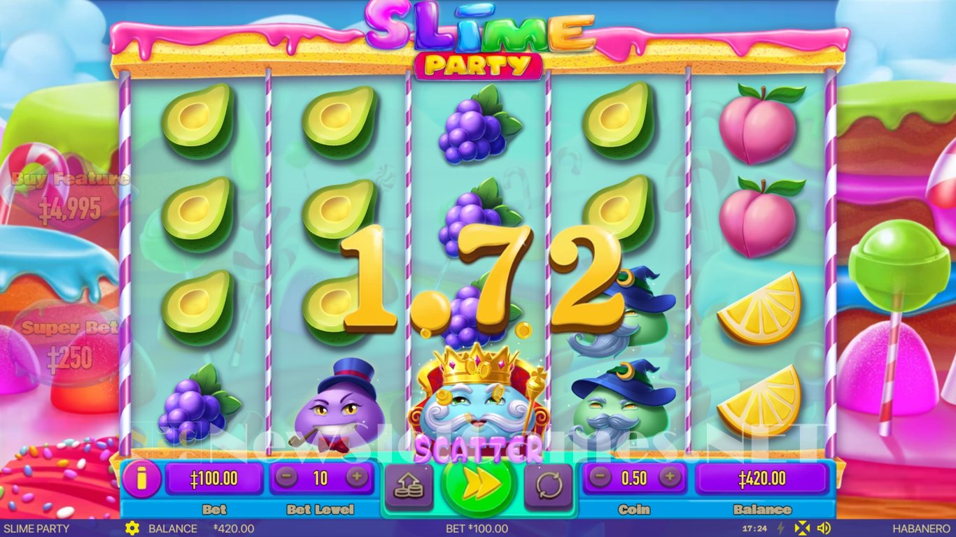 Slime Party Slot Slot Image in Demo - pic. 4