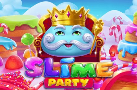 Slime Party Slot Logo