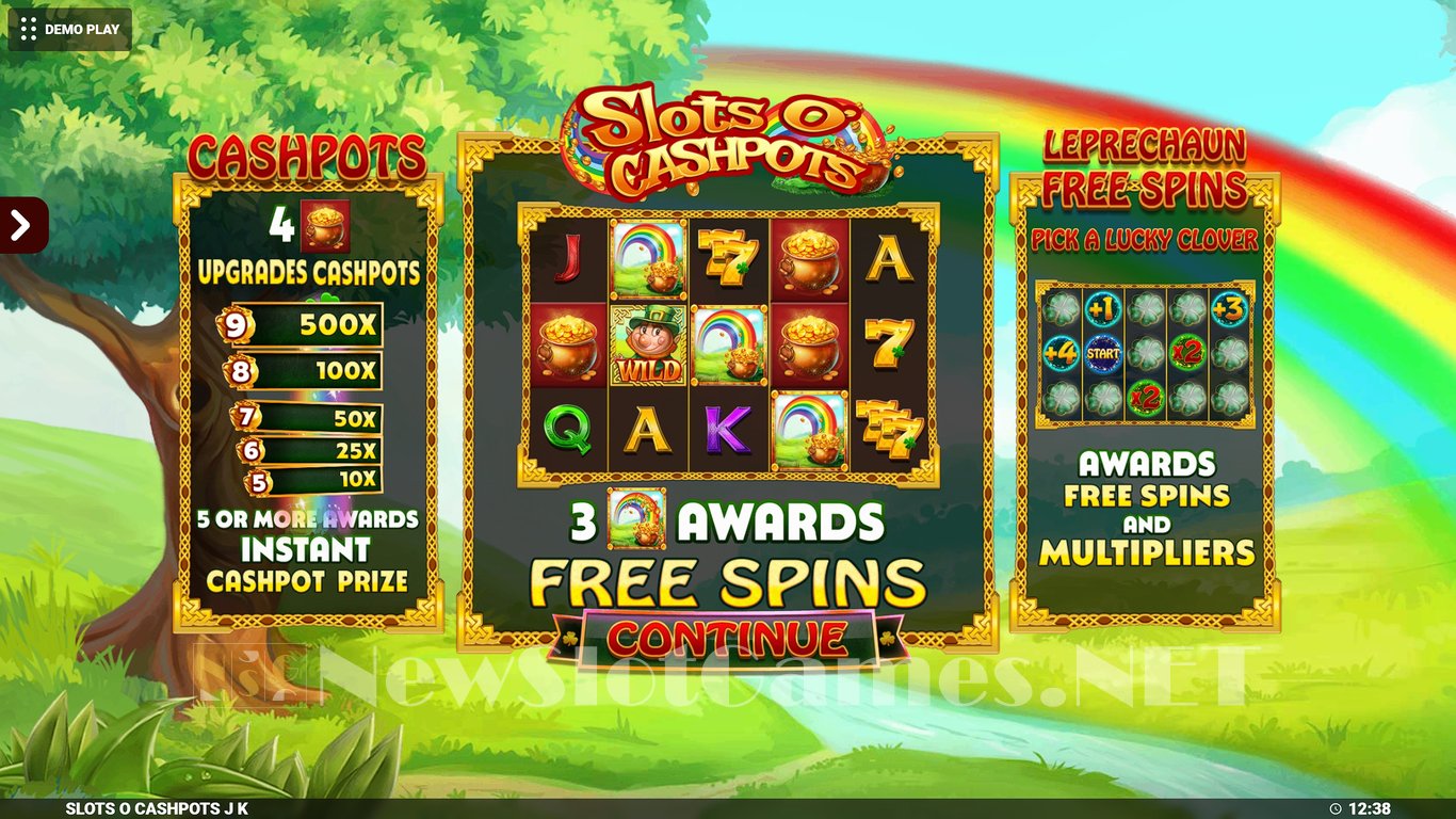 Slots O Cashpots Slot Demo Image