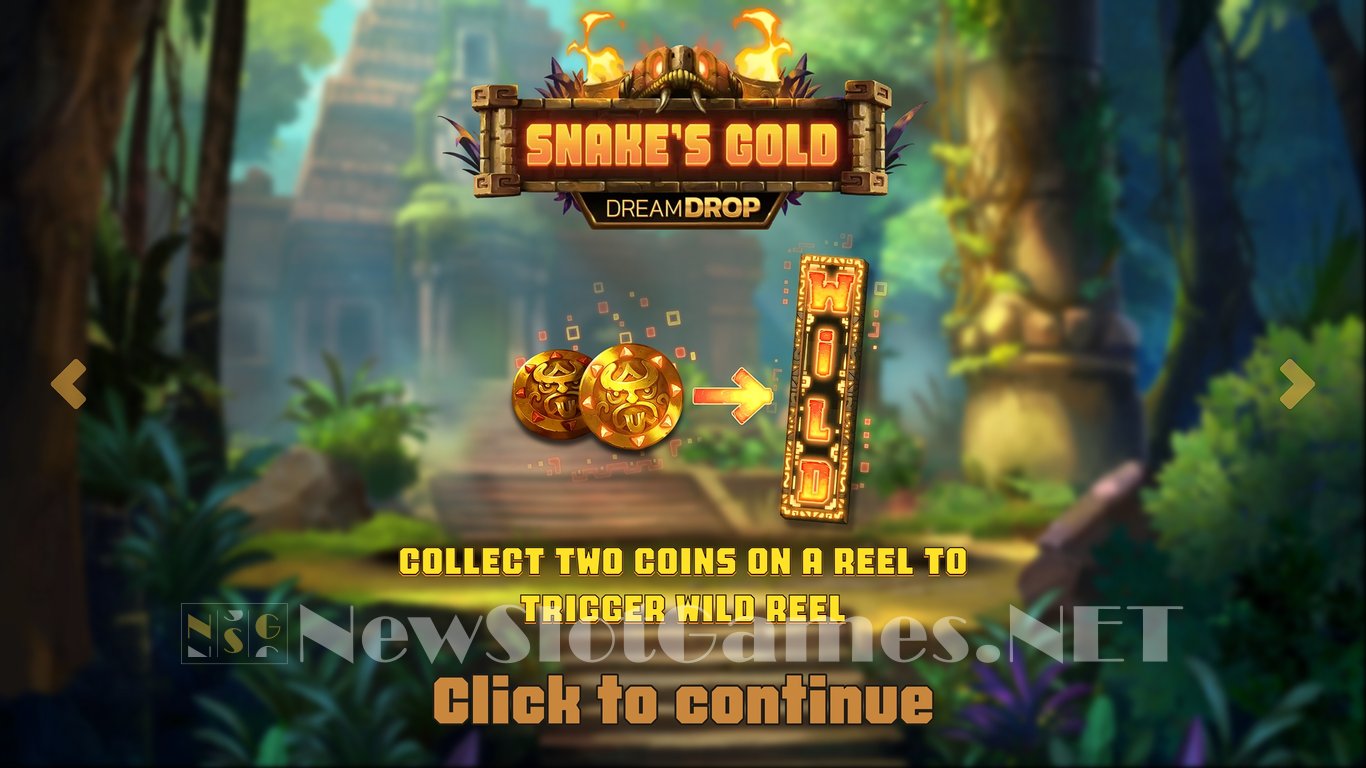 Snakes Gold Dream Drop Slot Demo Image