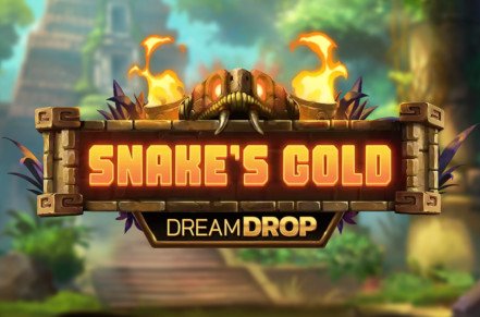 Snakes Gold Dream Drop Slot Logo