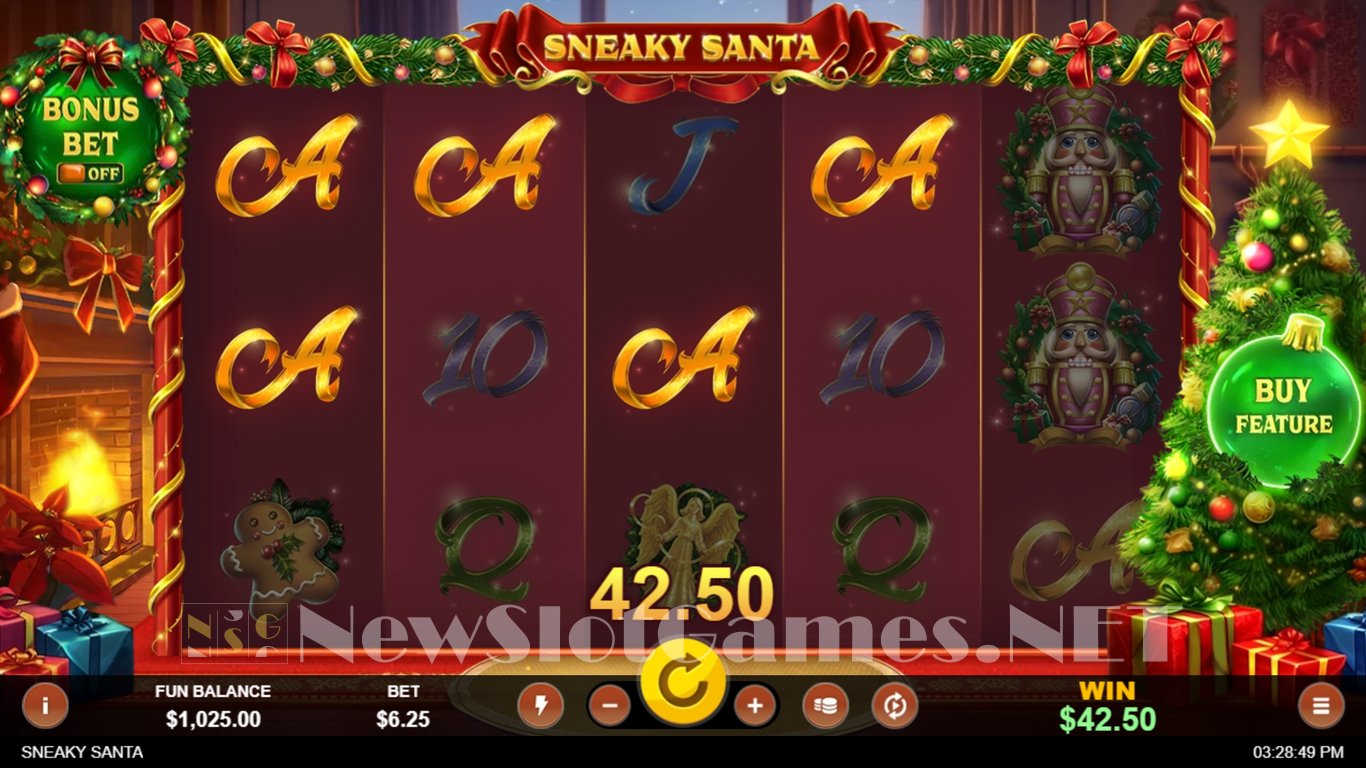 Sneaky Santa Slot Slot Image in Demo - pic. 2