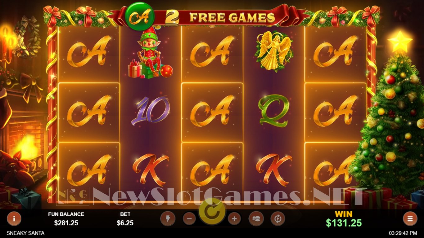 Sneaky Santa Slot Slot Image in Demo - pic. 8