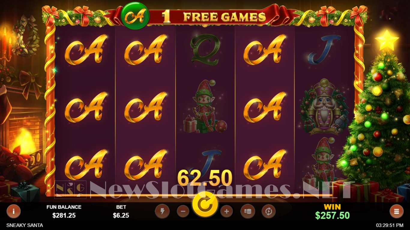 Sneaky Santa Slot Slot Image in Demo - pic. 9