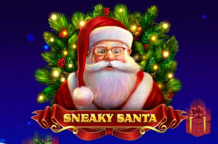 Sneaky Santa Slot Logo