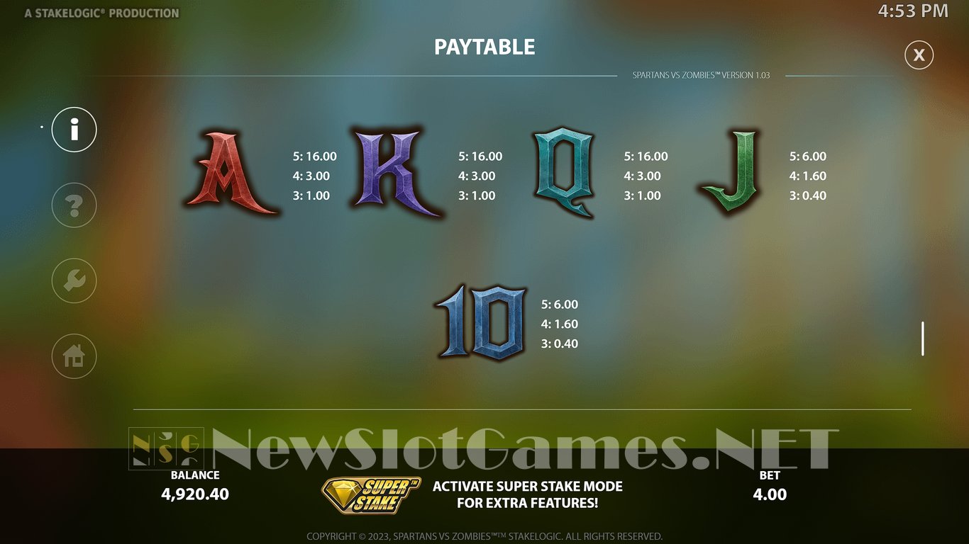 Spartans vs Zombies Slot Slot Image in Demo - pic. 11