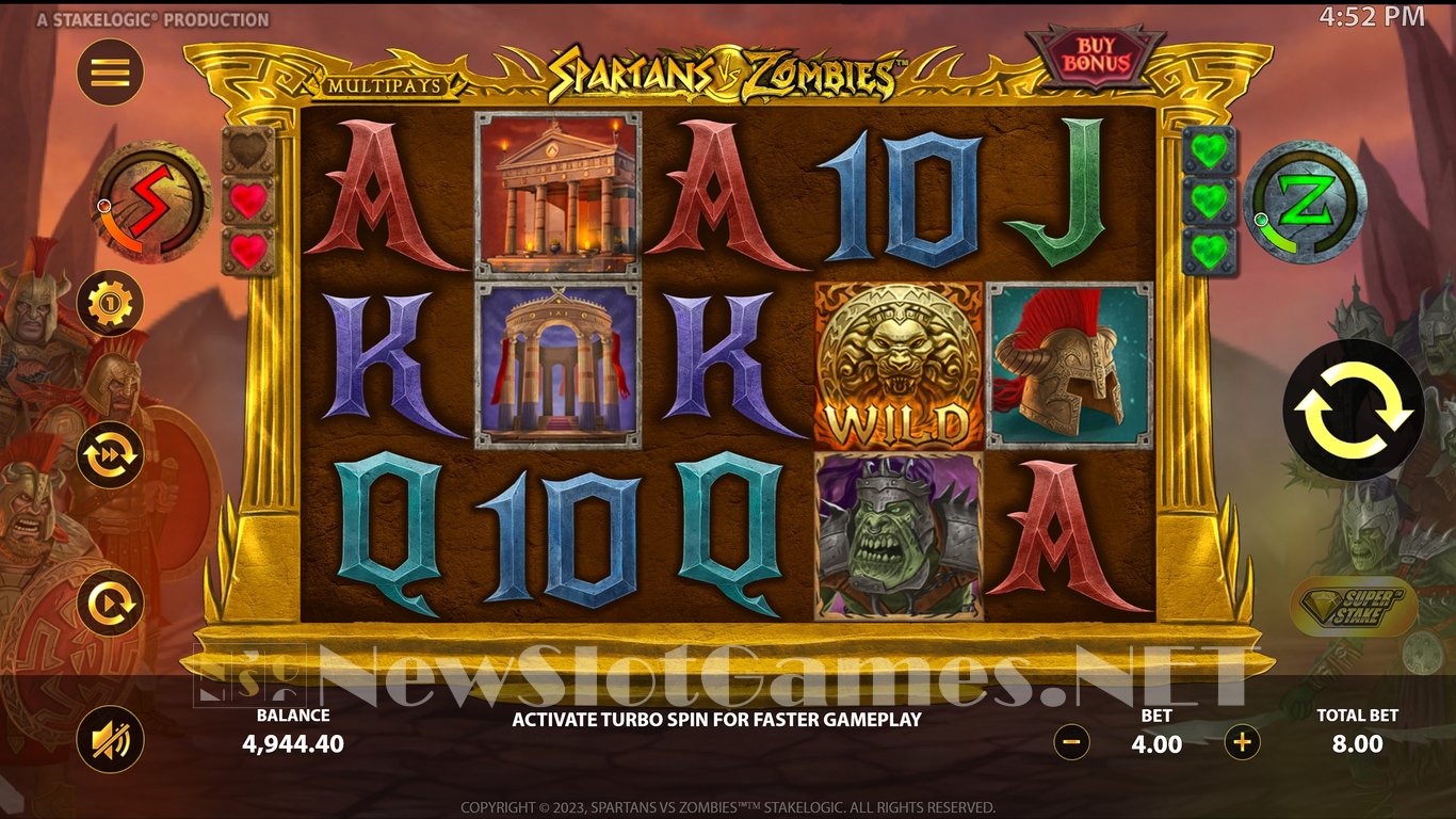 Spartans vs Zombies Slot Slot Image in Demo - pic. 5