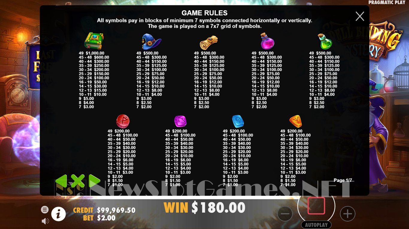 Spellbinding Mystery Slot Slot Image in Demo - pic. 17