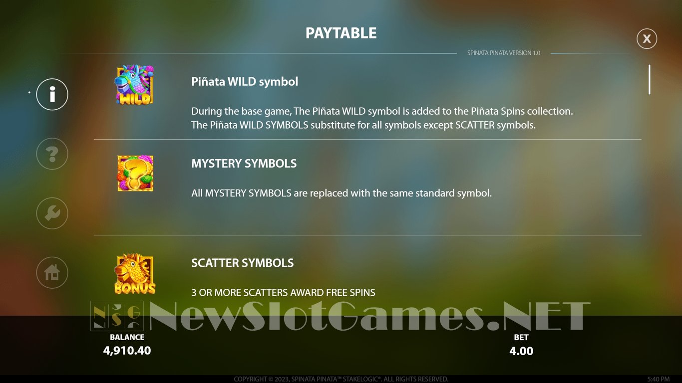 Spinata Pinata Slot Slot Image in Demo - pic. 8