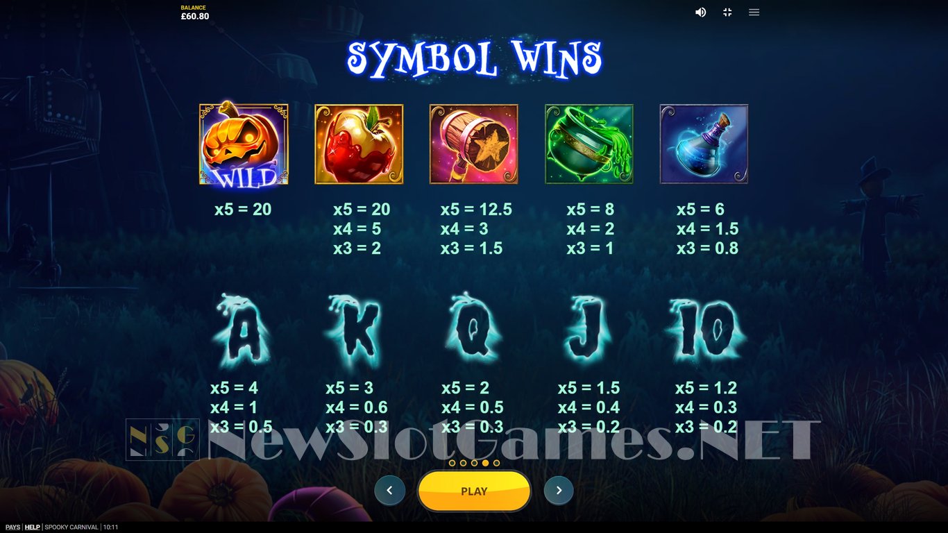 Spooky Carnival Slot Slot Image in Demo - pic. 6
