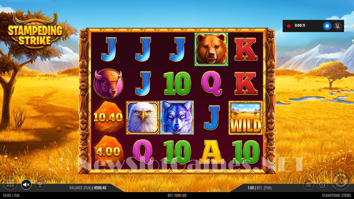Stampeding Strike Slot Slot Image in Demo - pic. 2